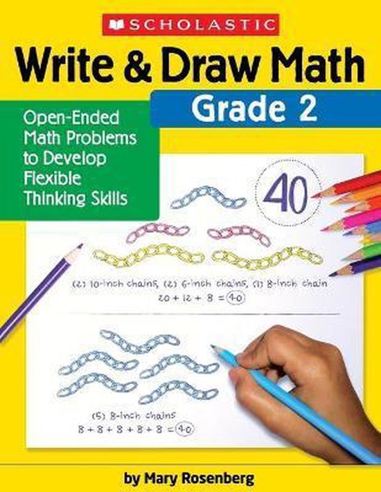 Write & Draw Math: Grade 2 - cover