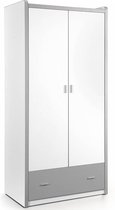 2 deurenkast zilver