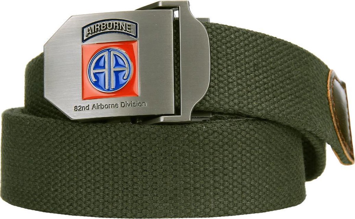 101inc Tropenkoppel 82nd Airborne groen