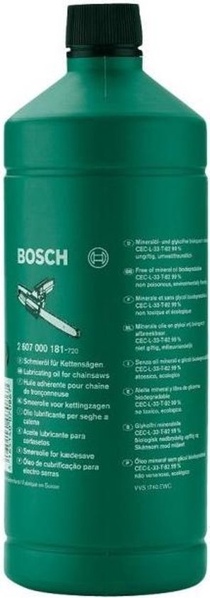 Bosch Kettingzaagolie - Biologisch