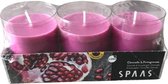 3 X Spaas Citronella refill 3 stuks - Fuchsia