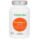 VitOrtho PureWay-C 500 mg - 120 vegitabletten - Vitamine C - Voedingssupplement