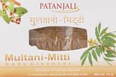 Patanjali Multani Mitti Lichaamsreiniger - Lichaamszeep - Ayuvedisch - Voor Vette en/of Gevoelige Huid - 75 gram