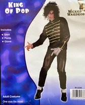 Wicked Wardrobe King of Pop verkleed kostuum One Size fits most