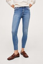 Mango Jeans Isa Crop Skinny Jeans 17064377 Tm Dames Maat - W42