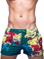 2Eros S50 Fleur Zwemshort - Maat S - Heren zwembroek - Mannen zwemshort - Duurzame Productie