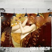 Allernieuwste Urban Loft Wandkleed Groot Wandtapijt Wanddecoratie Natuur Muurkleed Tapestry - Gustav Klimt - Kleur - 200 x 150 cm