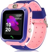 Kinderen Smart Horloge Sos Telefoon Horloge Smartwatch Voor Kinderen Met Sim Card Photo Waterdichte IP67 Kids Gift Voor Ios android Blauw