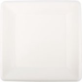 Borden Wegwerp 26x26cm Vierkant Suikerriet Servies Pak 40 Stuks