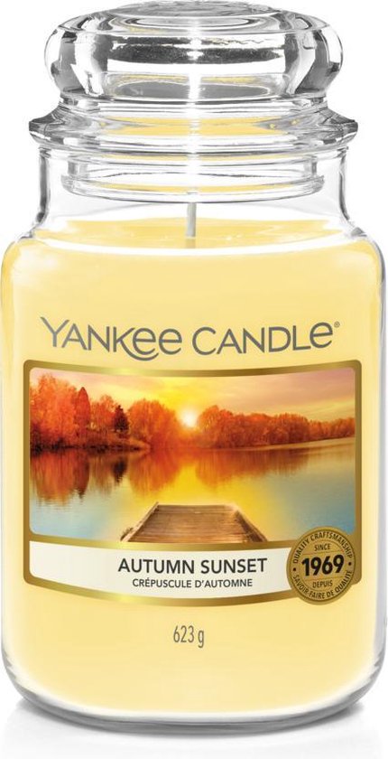 Yankee Candle Large Jar Geurkaars - Autumn Sunset