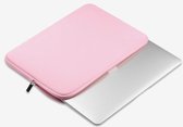 Sleeve – universeel – 14,6 inch laptop – roze kleur- Ultra Licht - Schokproof- Dubbele Ritssluiting