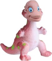 speelfiguur Pachysaurus 5 cm rubber roze