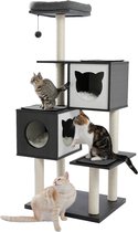 Furrie® Katten Krabpaal XL - 147 cm - Kattenhuis - Kattenboom - Katten Speelhuis