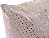 Kussen DKD Home Decor S3027306 Roze Polyester Groen Modern Geometrisch (45 x 10 x 45 cm) (2 Stuks)