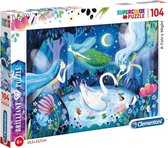 legpuzzel A Fairy Night karton 104 stukjes