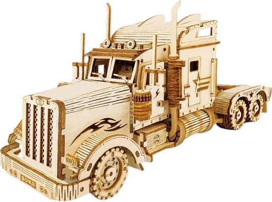 modelbouwpakket Heavy Truck 22,4 cm hout 286-delig