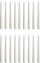 Belles bougies blanches professionnelles Cactula 18 pièces 2,2x24 cm 7 heures de combustion