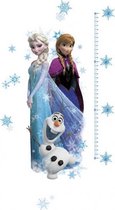 muursticker groeimeter Frozen vinyl 98 x 42 cm