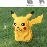 Nano blocks, Pokemon, Pikachu, 1650 stukjes