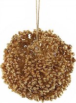 kersthanger Allium 8 cm zijde goud