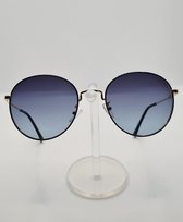 Dames zonnebril met brillenkoker - Zonnebril UV400 voor niet heldere zon - bril met transparante montuur / grijze glas - Keluona 8125 C3 lunettes de soleil ALAND OPTIEK