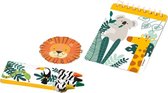 feestpakket wilde dieren papier 24 stuks