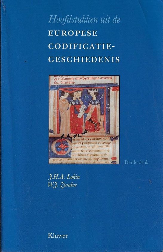 Hoofdstukken uit de Europese codificatiegeschiedenis - cover