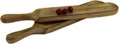 HAPJES & SERVEER PLANK  - Tapasplank - Borrelplank - MANGO - 61x7x2 cm