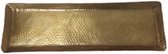 Decoratieplateau sparkle 50 cm- Schaal voor kaarsen - brons/goud - Serveer plateau -sierschaal