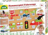 kinderspel Hamertje Tik hout/kurk/metaal 64-delig