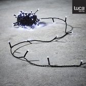Luca Lighting - Snoer wit 90led flashing IP 44 - l1390cm - Woonaccessoires en seizoensgebondendecoratie  (Europese stekker )