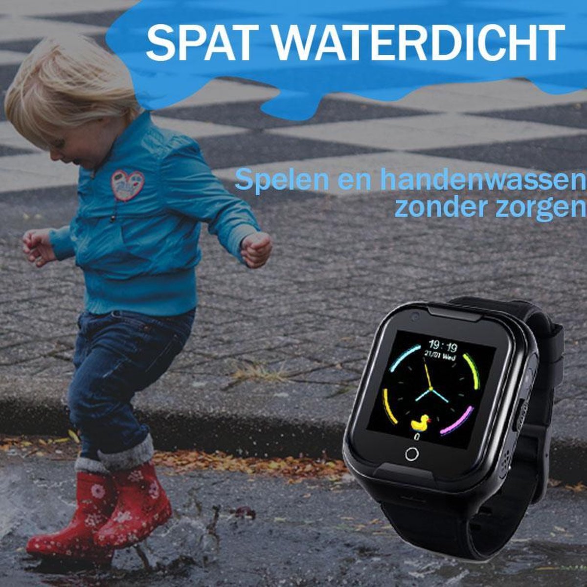 Montre Connectée Pour Enfants Avec Carte Sim, localisation en temps réel  GPS - Prix Fous