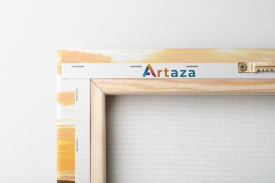 Artaza Peinture Sur Toile Singe Au Temple D'Uluwatu À Bali - 120x80 - Groot - Photo Sur Toile - Impression Sur Toile