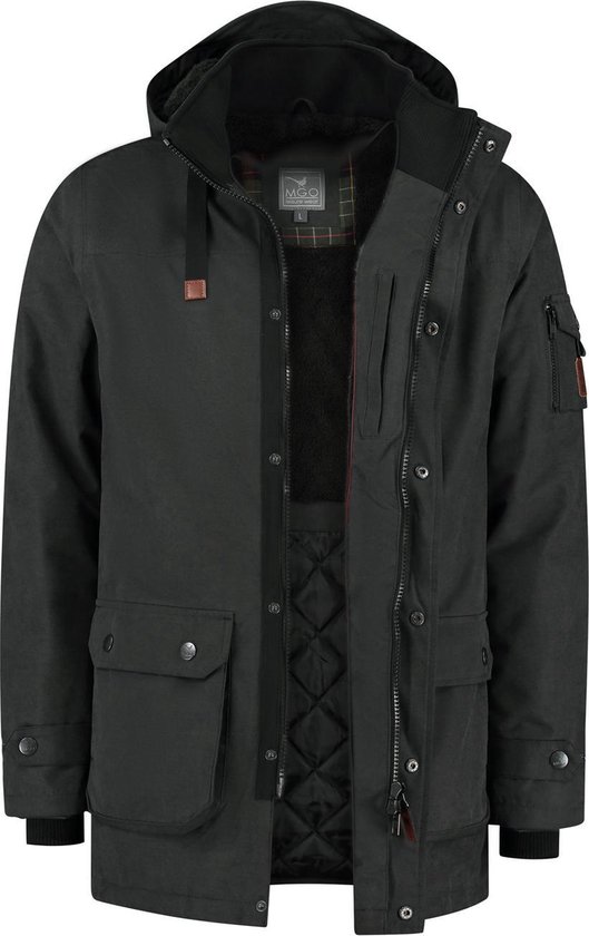 Winddichte softshell jas MT100 voor heren kaki