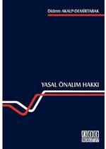 Yasal Önalım Hakkı