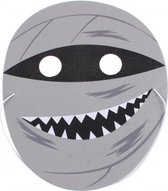 masker ninja junior 19 cm grijs