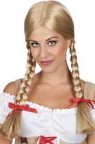 pruik Heidi dames blond