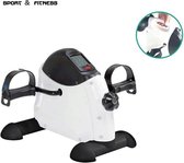 Stuelfiets - Mini fiets - Pedaaltrainer - Arm trainer en been trainer - Hometrainer met LCD-Monitor - Verstelbare weerstand - Kantoor & Thuis