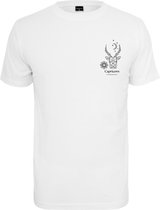 Urban Classics Heren Tshirt -M- Astro Capricornus Wit