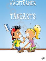 POSTER Cartoon - Tandarts, Mondhygiënist, Orthodontist - Wachtkamer - 50 x 70 cm door Roland Hols