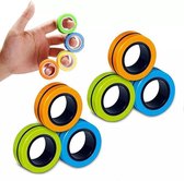 Magnetische Vinger Spinner- Magnetische Ringen- Finger Spinner - Fidget spinner- Spinner tegen STRESS