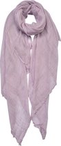 Juleeze Wintersjaal Dames 100*200 cm Paars Synthetisch Wintershawl Sjaal Shawl