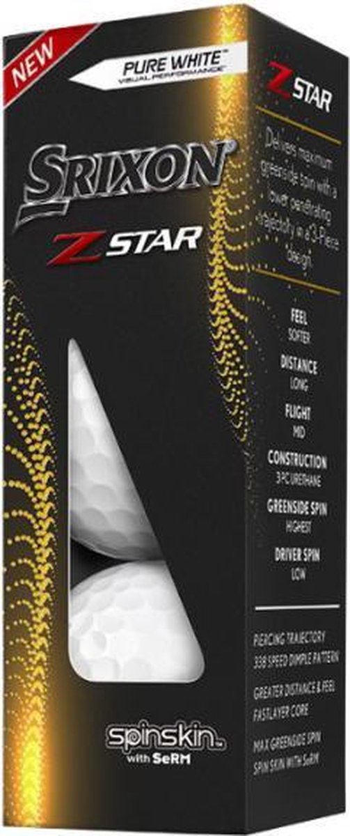 SRIXON Z-STAR 12-PACK van Merkloos — afbeelding 2