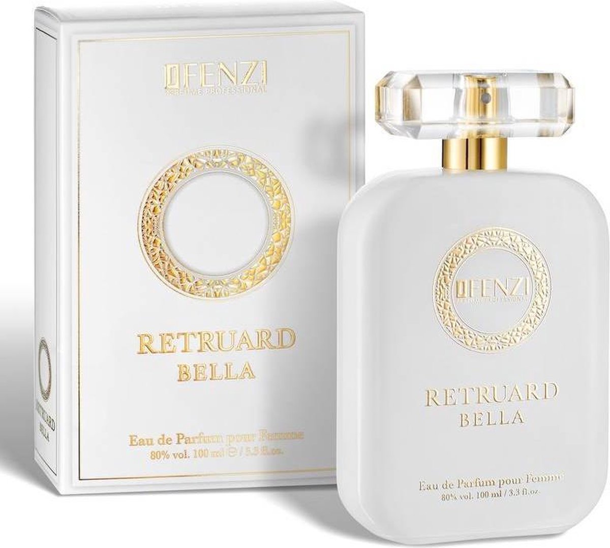 Oriëntaals, Bloemige merkgeur voor dames - JFenzi - Eau de Parfum - Retruard Bella - 100ml - 80% ✮✮✮✮✮ - Cadeau Tip !
