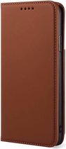 Hoesje geschikt voor Samsung Galaxy S10 Plus - Bookcase - Pasjeshouder - Portemonnee - Kunstleer - Bruin