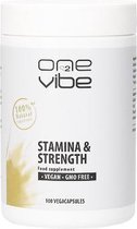 One2Vibe - Stamina and Strength - 100% natuurlijk - Testosteron Booster - Krachtsport - 100 capsules