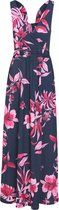 Cassis - Female - Lange jurk met bloemenprint  - Fushia