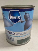 Peinture antirouille métallisée Levis Ferro - protection durable. | Vert 250 ml