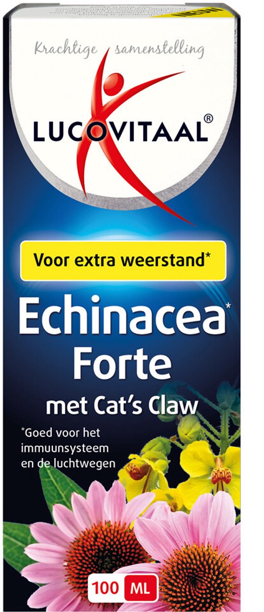 Lucovitaal Echinacea Forte met Cat's Claw Druppels 100ML