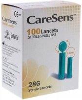 CareSens lancetten 28G 100 stuks